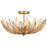 Потолочный светильник Золотые листья  Golden Petals варинант исполнения - 3 | Loft Concept в Перми