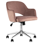 Кресло для компьютерного стола Veloury Pink варинант исполнения - 1 | Loft Concept в Перми