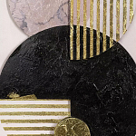 Панно декоративное с объемным эффектом Asymmetry варинант исполнения - 4 | Loft Concept в Перми