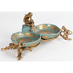 Блюдо двойное из фарфора Crogy варинант исполнения - 3 | Loft Concept в Перми