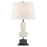 Настольная лампа на фигурном мраморном основании Conundrum варинант исполнения - 1 | Loft Concept в Перми