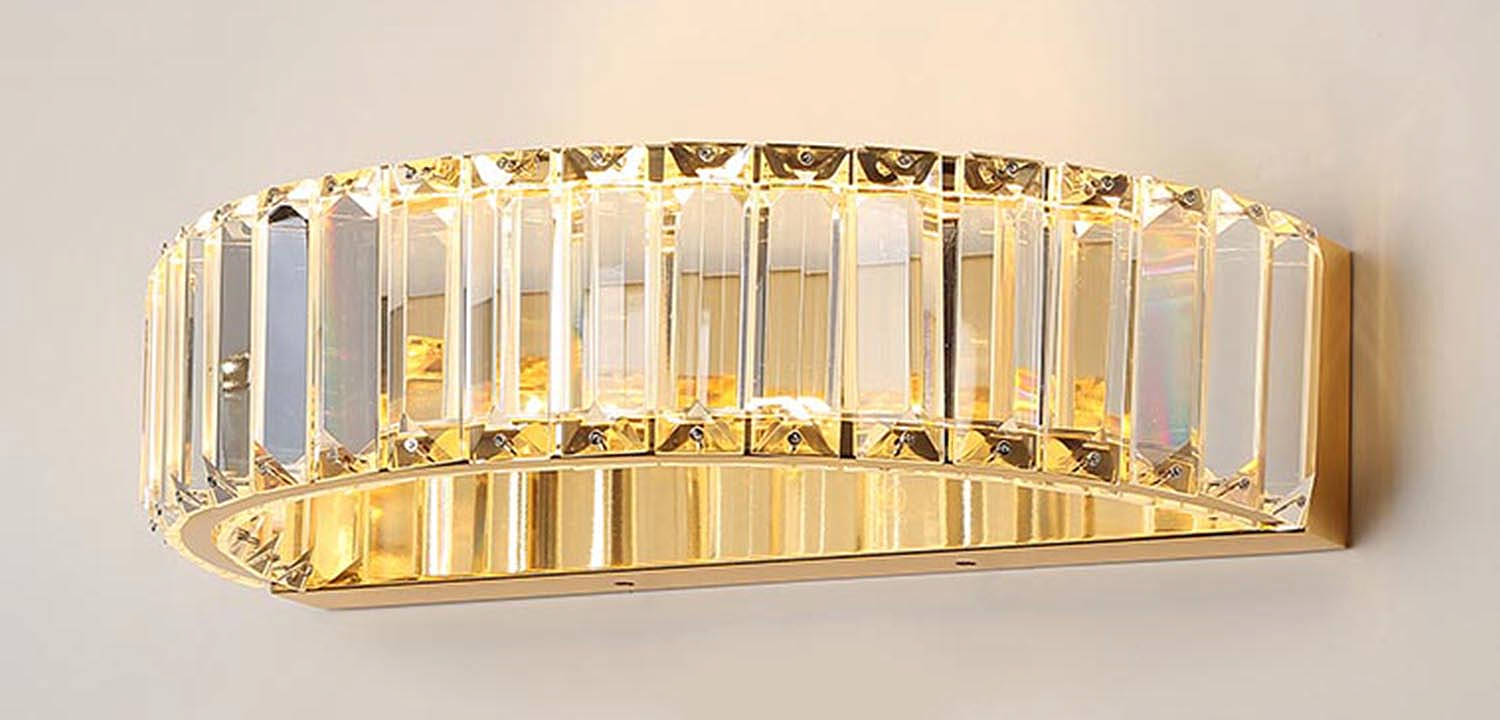 Бра Crystal Shine Linda Gold Wall Lamp A Бра Crystal Shine Linda Gold Wall Lamp A - Loft-Concept в Перми