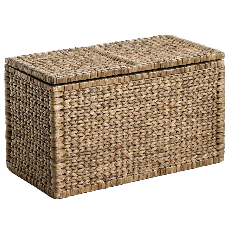 Плетеный сундук Laure Wicker Box Коричневый в Перми | Loft Concept 