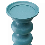 Подсвечник фигурный голубой Bright Accent 33 см варинант исполнения - 2 | Loft Concept в Перми