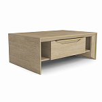 Стол журнальный с ящиками и открытыми полками Flowchart варинант исполнения - 2 | Loft Concept в Перми