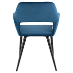 Стул с подлокотниками синий NEASAN STOOL варинант исполнения - 4 | Loft Concept в Перми