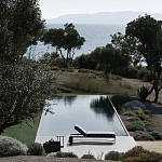 Шезлонг на металлическом каркасе с регулируемой спинкой GUELL Sunbed варинант исполнения - 8 | Loft Concept в Перми