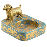 Пепельница фарфоровая Dog варинант исполнения - 1 | Loft Concept в Перми