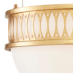 Подвесной светильник с фактурным золотым каркасом Exceptional Classic Design варинант исполнения - 2 | Loft Concept в Перми