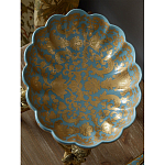 Чаша с орнаментом на бронзовых ножках в виде ангелов Eden Garden варинант исполнения - 4 | Loft Concept в Перми