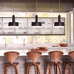 Подвесной светильник цилиндрический с белым плафоном Hinkley варинант исполнения - 11 | Loft Concept в Перми