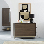 Комод из серого дуба Sawada Gray Oak Chest of Drawers варинант исполнения - 7 | Loft Concept в Перми