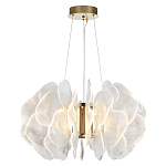 Люстра с декором в виде крупных рельефных лепестков 80 см Ethereal Bloom варинант исполнения - 4 | Loft Concept в Перми
