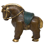 Статуэтка из бронзы в виде лошади Animals Bronze варинант исполнения - 2 | Loft Concept в Перми