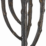 Торшер с цилиндрическим абажуром на каркасе в виде корня растения Curling Light варинант исполнения - 1 | Loft Concept в Перми