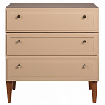 Комод бежевый из массива бука с 3-мя ящиками Wenge Light варинант исполнения - 2 | Loft Concept в Перми