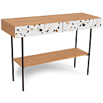 Консоль с принтом на ящиках Elise Console Table варинант исполнения - 20 | Loft Concept в Перми
