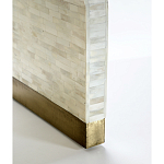 Приставной столик BONE INLAY SIDE TABLE-Cream варинант исполнения - 2 | Loft Concept в Перми