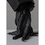 Скульптура «Окаменелый рост», Черный объект варинант исполнения - 3 | Loft Concept в Перми