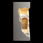 Встраиваемый в стену гипсовый светильник под покраску в античном стиле Antiquity Athena варинант исполнения - 7 | Loft Concept в Перми