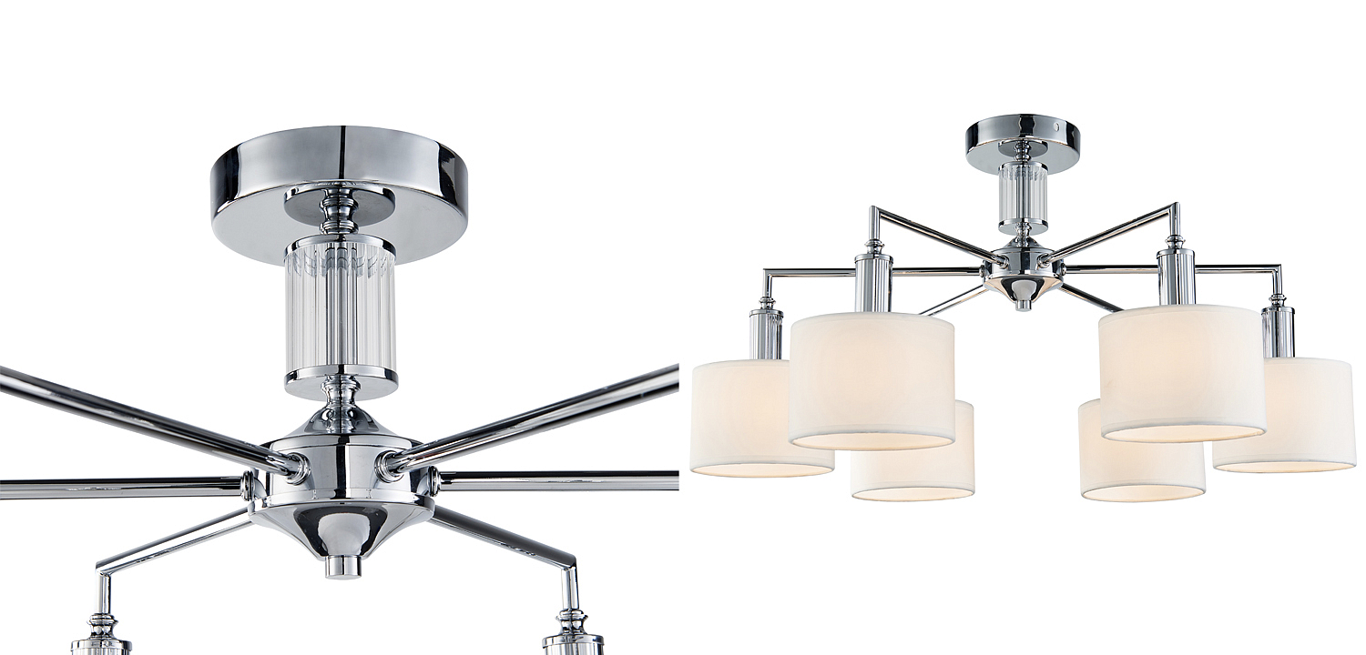 Люстра Laurent Chandelier white 65 Люстра Laurent Chandelier white 65 - Loft-Concept в Перми
