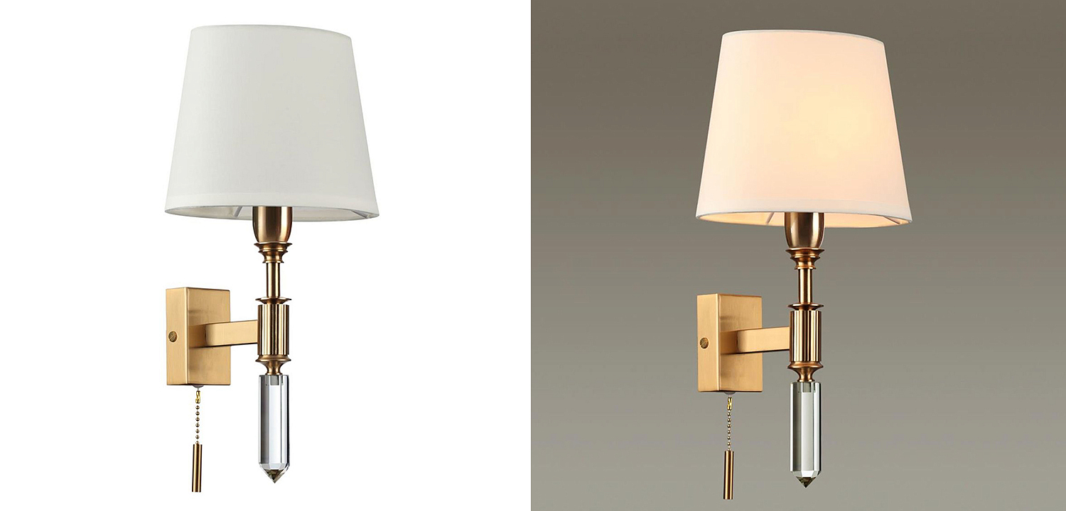 Бра Ramona White Wall Lamp Бра Ramona White Wall Lamp - Loft-Concept в Перми