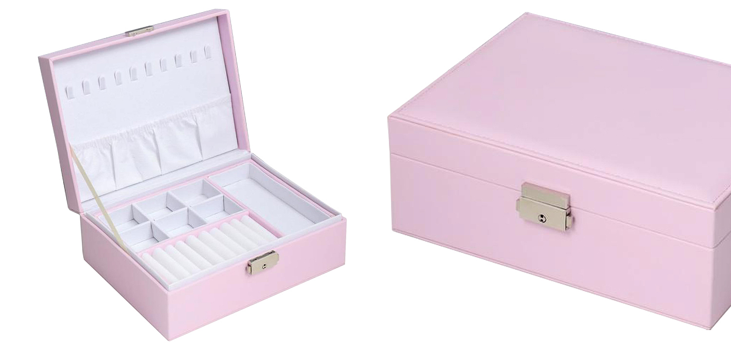 Шкатулка Gulizar Jewerly Organizer Box pink Шкатулка Gulizar Jewerly Organizer Box pink - Loft-Concept в Перми