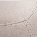 Кресло без подлокотников бежевое с принтом Macrocosm варинант исполнения - 4 | Loft Concept в Перми