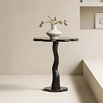 Дизайнерский журнальный стол в виде чёрного цветка Ludox варинант исполнения - 1 | Loft Concept в Перми