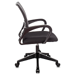 Офисное кресло с основанием из черного пластика Desk chairs Grey варинант исполнения - 4 | Loft Concept в Перми