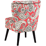 Кресло Harper Paisley Armchair Red варинант исполнения - 7 | Loft Concept в Перми