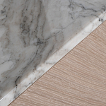 Тумба под телевизор с мраморной столешницей Uniqueness Marble варинант исполнения - 5 | Loft Concept в Перми