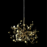 Подвесной светильник с металлическими круглыми элементами Terzani Argent варинант исполнения - 7 | Loft Concept в Перми