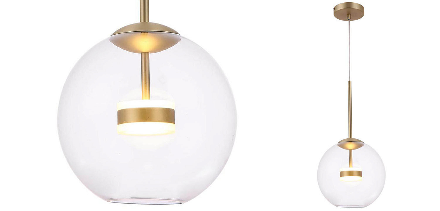 Подвесной светильник Bailey gold Подвесной светильник Bailey gold - Loft-Concept в Перми