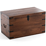 Деревянный сундук из массива манго Fabian Mango Chest варинант исполнения - 1 | Loft Concept в Перми