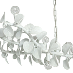 Линейная люстра White Eucalyptus Branches Lighting Chandelier варинант исполнения - 3 | Loft Concept в Перми