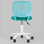Яркий компьютерный стул Tropica Turquoise варинант исполнения - 4 | Loft Concept в Перми