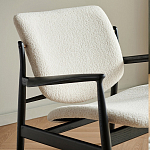 Кресло с каркасом и ножками из древесины и мягкими сиденьем и спинкой Venice варинант исполнения - 8 | Loft Concept в Перми