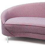 Диван Paulet Sofa Сиреневое Букле варинант исполнения - 4 | Loft Concept в Перми