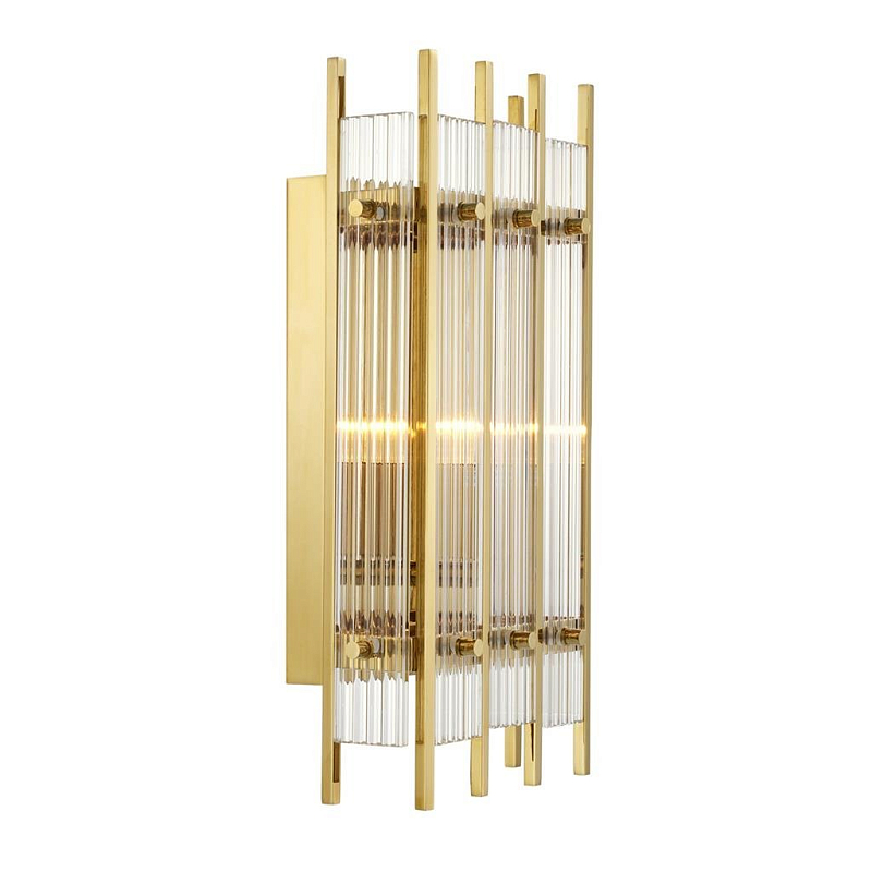 Бра Wall Lamp Sparks S Gold Глянцевое золото Прозрачный (Transparent) Бра Wall Lamp Sparks S Gold Глянцевое золото Прозрачный (Transparent) в Перми | Loft Concept