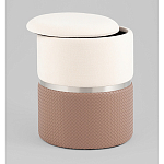 Пуф Mauldine с ящиком светло-коричневый с экокожей варинант исполнения - 2 | Loft Concept в Перми