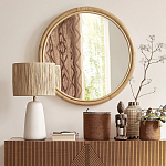 Комод с геометрическим рисунком на ящиках Anders Dark Wood варинант исполнения - 8 | Loft Concept в Перми