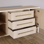 Буфет Primo с тремя ящиками и двумя фасадами Светлый дуб варинант исполнения - 5 | Loft Concept в Перми