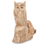 Статуэтка из дерева сова Animals of the World 20 варинант исполнения - 2 | Loft Concept в Перми