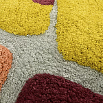 Чехол на подушку с рисунком горчичного цвета Elan Textured варинант исполнения - 6 | Loft Concept в Перми