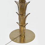 Торшер Glass Decorated Palm Floor Lamp Green Листья Пальмы  варинант исполнения - 2 | Loft Concept в Перми