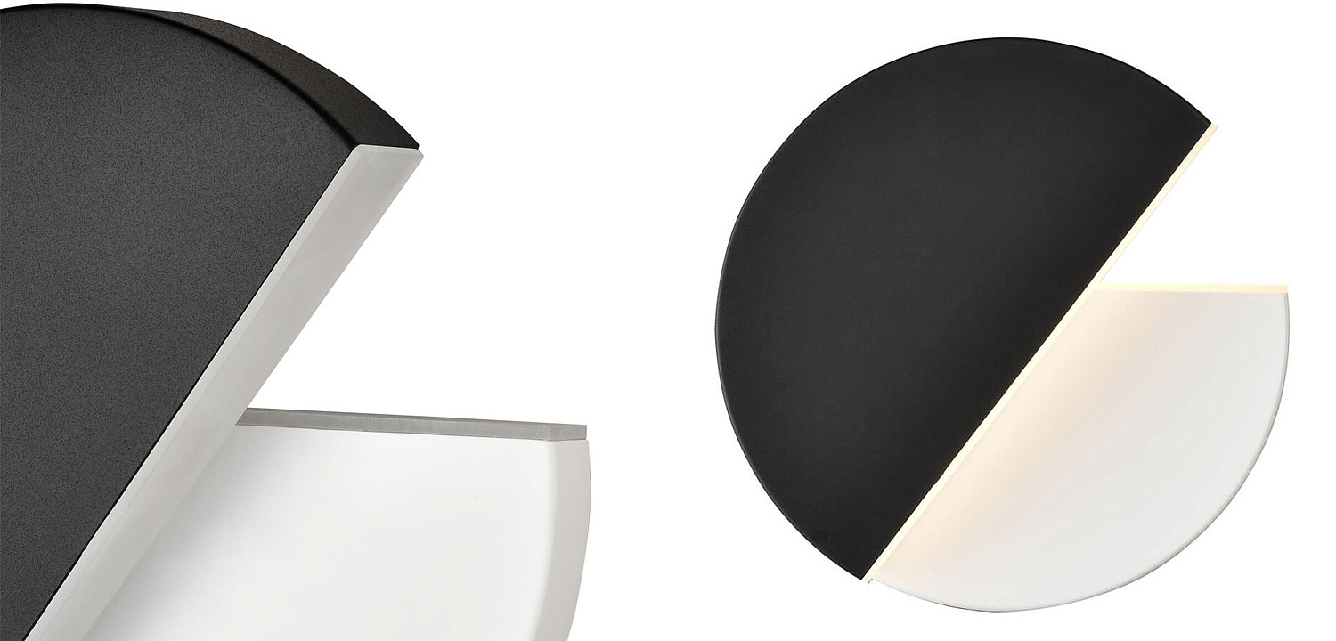 Бра Pac-Man White Black Wall Lamp Бра Pac-Man White Black Wall Lamp - Loft-Concept в Перми