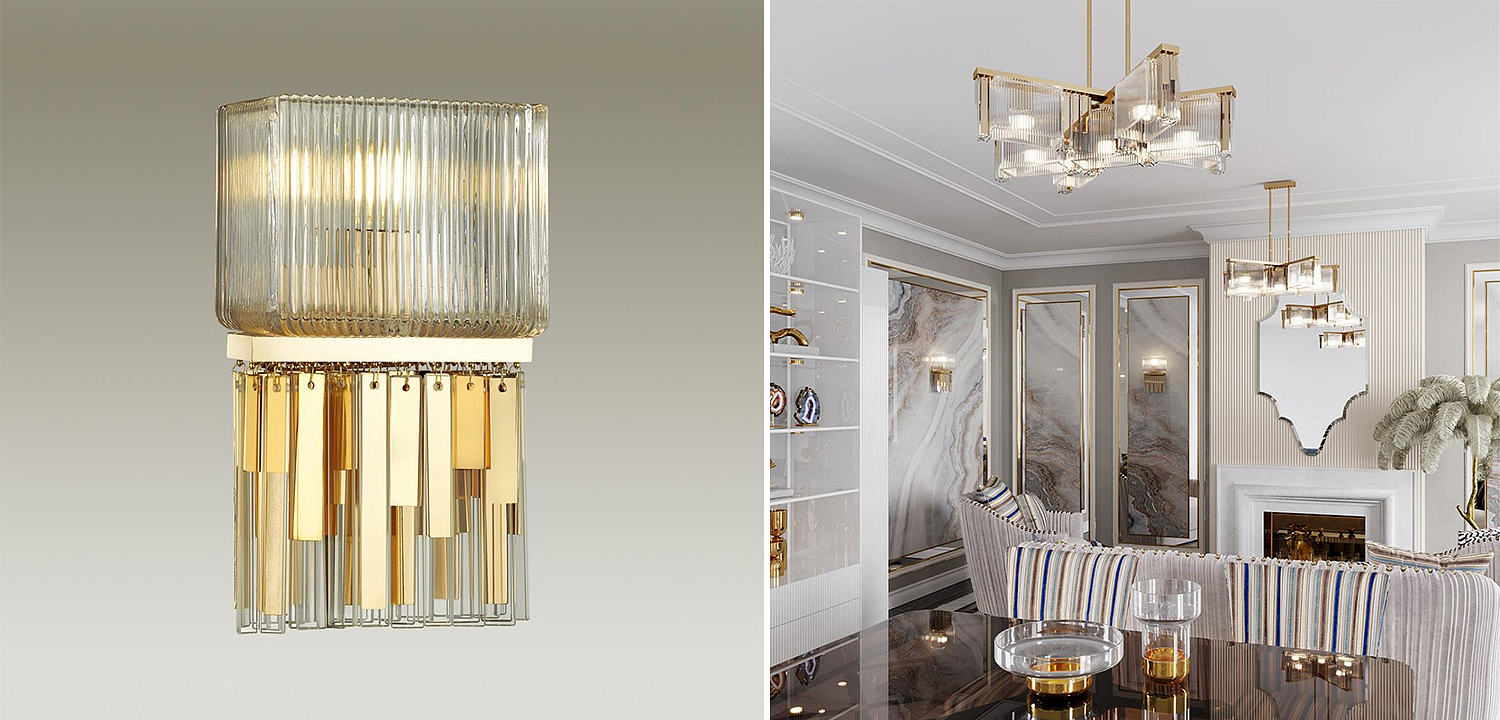 Бра Madelen Gold Wall Lamp Бра Madelen Gold Wall Lamp - Loft-Concept в Перми