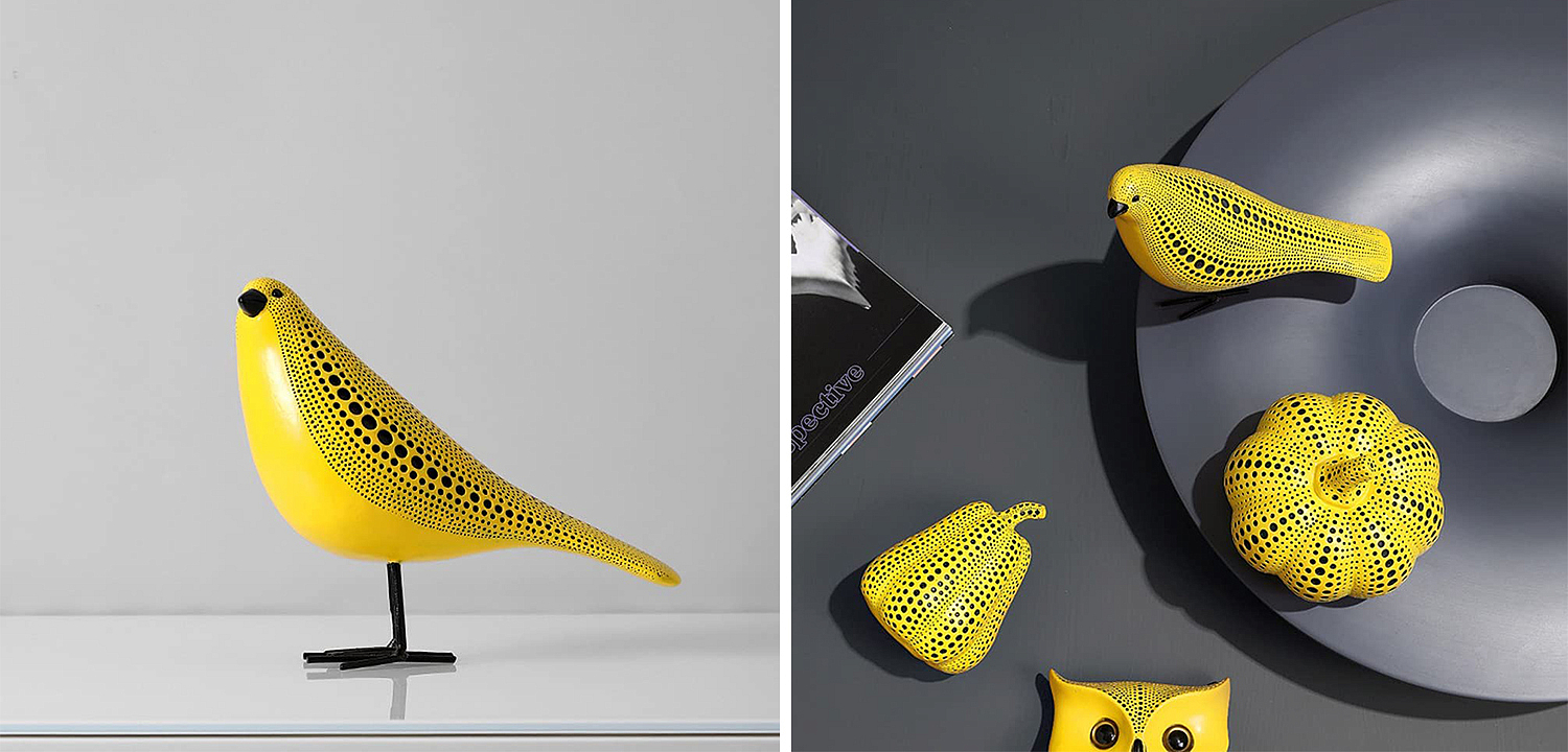 Статуэтка птичка Kusama Yayoi Статуэтка птичка Kusama Yayoi - Loft-Concept в Перми