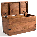 Деревянный сундук из массива манго Mango Wooden Chest Brown варинант исполнения - 5 | Loft Concept в Перми